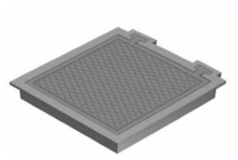 Neenah R-3498-K2S Airport Castings: Manhole Frames and Grates